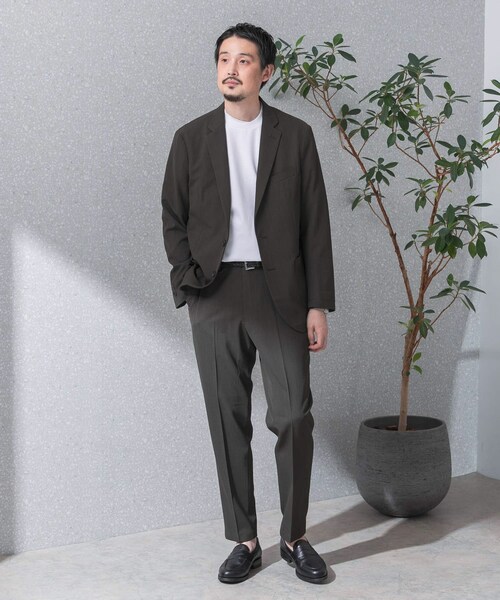 URBAN RESEARCH DOORS(アーバンリサーチドアーズ)の「『洗濯可/防シワ』LIFE STYLE TAILOR カルゼストレッチコンフォータブルパンツ(スラックス・メンズ・GRAY/NAVY/KHAKI・S/M/L/XL)」の21枚目の写真
