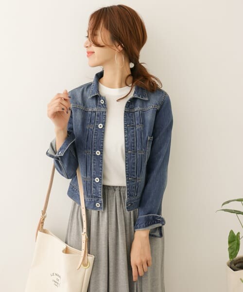URBAN RESEARCH DOORS（アーバンリサーチドアーズ）の「デニムジャケット（デニムジャケット・レディース・INDIGO/ONE WASH・one）」の9枚目の写真