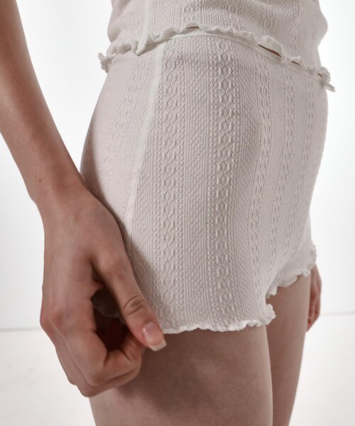 URBAN RESEARCH（アーバンリサーチ）の「STUDIO DOE　Jacquard Loungewear Set（その他アンダーウェア/インナー・レディース・BLUE/WHITE/GREY・M/S）」の5枚目の写真