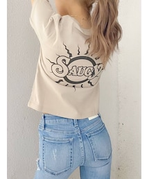 GYDA | SAUCYショートTシャツ(Tシャツ/カットソー)