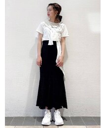 dazzlin | レースロングマーメイドスカート(スカート)