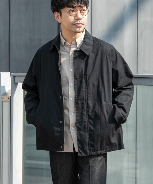 URBAN RESEARCH ROSSO（アーバンリサーチロッソ）の「『撥水』タイプライターブルゾン（ブルゾン・メンズ・BLACK/D/NAVY/GRAY/KHAKI・S/M/L/XL）」の9枚目の写真