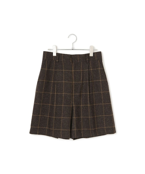 ADAM ET ROPE'（アダムエロペ）の「ツイード＆チェックショートパンツ（その他パンツ・レディース・グレー/ブラウン・36/38）」の15枚目の写真