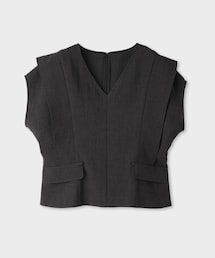 ROPE' | 【一部店舗限定】【REALM(レルム)】V-NECK BLOUSE|セットアップブラウス 26SS(シャツ/ブラウス)