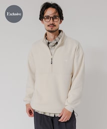 URBAN RESEARCH | 『別注』THOUSAND MILE×URBAN RESEARCH　ニットフリースハーフジッププルオーバー(その他トップス)