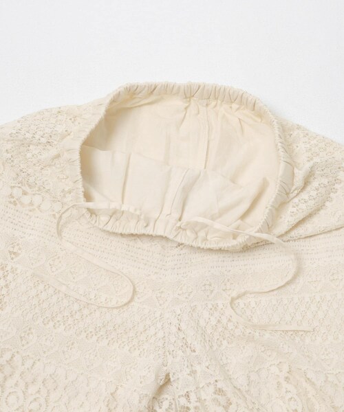 THE GOODLAND MARKET（ザグッドランドマーケット）の「FANAKA　レースパンツ（その他パンツ・レディース・OFF WHITE・Free）」の4枚目の写真