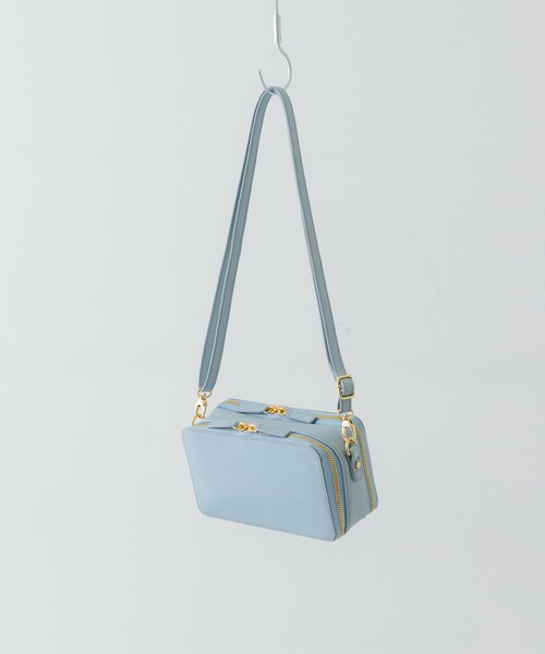 RODE SKO（ロデスコ）の「お財布ショルダーバッグ（ショルダーバッグ・レディース・SAX/BLACK/GREIGE・one）」の3枚目の写真