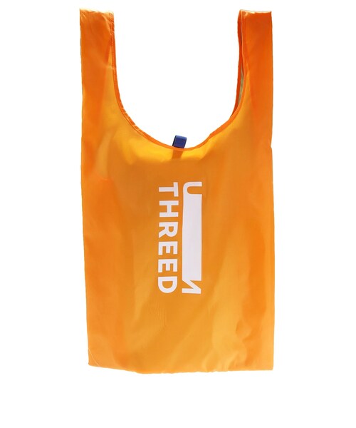 UN3D.(アンスリード)の「BI-COLOR ECO-BAG L(エコバッグ/サブバッグ・レディース・ブルー/オレンジ/グリーン・F)」の3枚目の写真