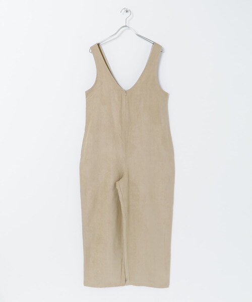 ITEMS URBANRESEARCH（アイテムズ アーバンリサーチ）の「ウォッシャブルスエードイージーサロペット（サロペット/オーバーオール・レディース・BLACK/BEIGE・one）」の20枚目の写真