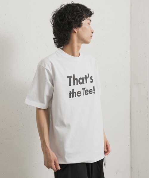 THE GOODLAND MARKET（ザグッドランドマーケット）の「『一部別注カラー』That’s　The Tee Thats（Tシャツ/カットソー・メンズ・white/black/別注beige・M/L/XL）」の11枚目の写真