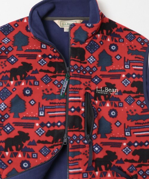 URBAN RESEARCH DOORS（アーバンリサーチドアーズ）の「L.L.Bean JAPAN EDITION　Solon Fleece Fullzip Vest（ベスト・メンズ・Bear fish・M/L/XL）」の4枚目の写真