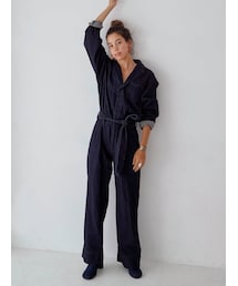 Ungrid | 【10周年限定】オーガニックコットン混デニムコンビネゾン(つなぎ/オールインワン)