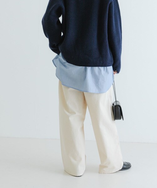 URBAN RESEARCH（アーバンリサーチ）の「チノワイドパンツ（チノパンツ・レディース・BEIGE/NATURAL・36/38）」の7枚目の写真