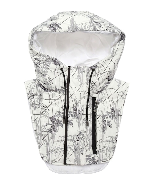 UN3D. アンスリードLINE FLOWER PADDED BALACLAVA