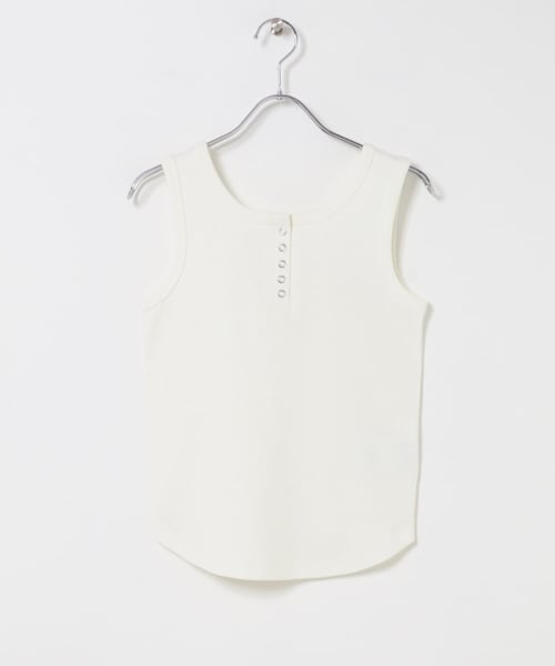SENSE OF PLACE by URBAN RESEARCH(センスオブプレイスバイアーバンリサーチ)の「2WAYヘンリータンクトップ(タンクトップ・レディース・OFF WHITE/BLACK/L.GRAY・One)」の10枚目の写真