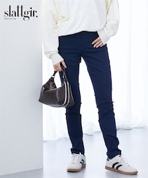 slattgir | 高身長 超ストレッチレーヨン混スキニーパンツ(トールサイズ)(その他パンツ)