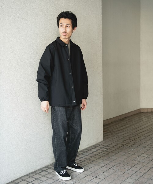 URBAN RESEARCH DOORS(アーバンリサーチドアーズ)の「『撥水/防風』ウールブレンドラミネート 中綿ブルゾン(ブルゾン・メンズ・BROWN/BLACK・M/L)」の15枚目の写真