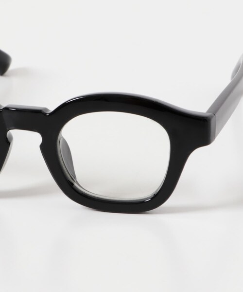 SENSE OF PLACE by URBAN RESEARCH（センスオブプレイスバイアーバンリサーチ）の「ウェリントンクリアメガネ（メガネ・メンズ・BLACK/BROWN/GREEN・one）」の9枚目の写真