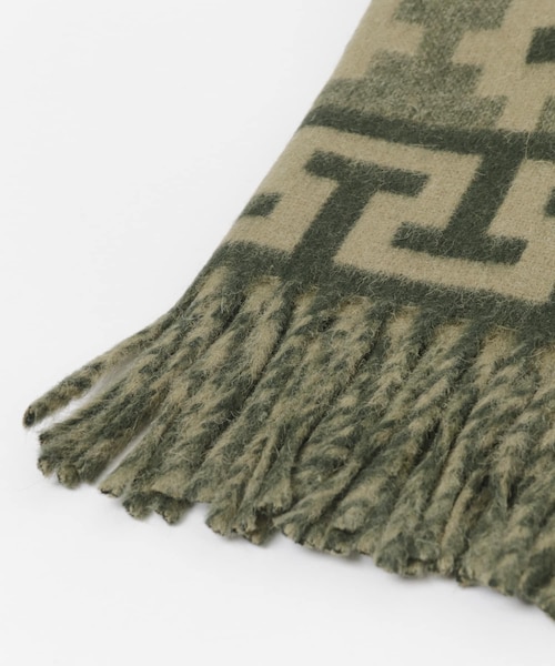 URBAN RESEARCH（アーバンリサーチ）の「THE INOUE BROTHERS　Blanket Pattern（ストール/ショール・メンズ・Beige/Green・one）」の7枚目の写真