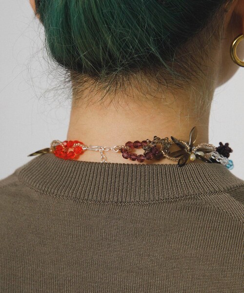 URBAN RESEARCH(アーバンリサーチ)の「JACOB Dila Amethyste Necklace(ネックレス・レディース・Multi・Free)」の6枚目の写真
