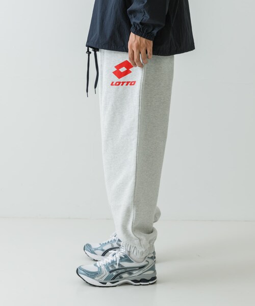 URBAN RESEARCH（アーバンリサーチ）の「LOTTO　CLASSIC BIG LOGO PANTS（スウェットパンツ・メンズ・GRAY/NAVY/BLACK・M/L/XL）」の11枚目の写真