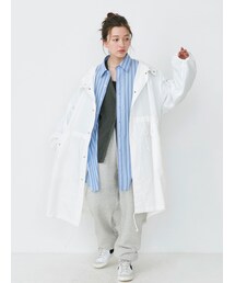 Ungrid | フードミリタリーボリュームコート(ブルゾン)