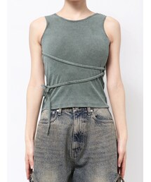 EMODA | クロスフィットリボントップ(Tシャツ/カットソー)