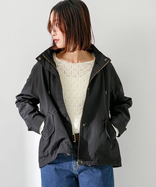 URBAN RESEARCH Sonny Label（アーバンリサーチサニーレーベル）の「撥水マウンテンパーカー（マウンテンパーカー・レディース・オフ/ブラック/ベージュ/カーキ・36/38/40）」の17枚目の写真