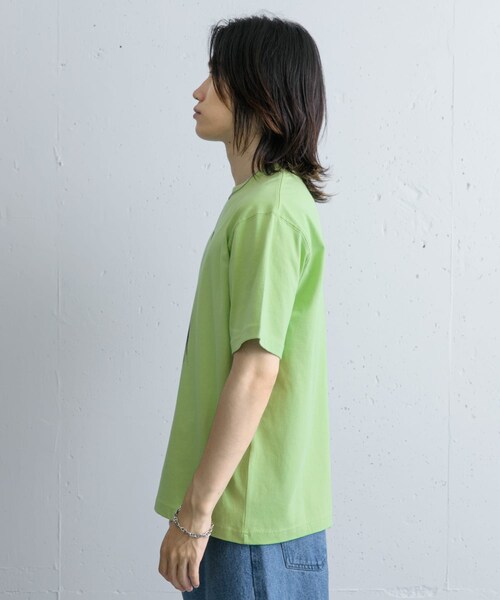SENSE OF PLACE by URBAN RESEARCH（センスオブプレイスバイアーバンリサーチ）の「ヴィンテージライクTシャツ(ショパン)（Tシャツ/カットソー・メンズ・WHITE/MINT・M/L）」の21枚目の写真