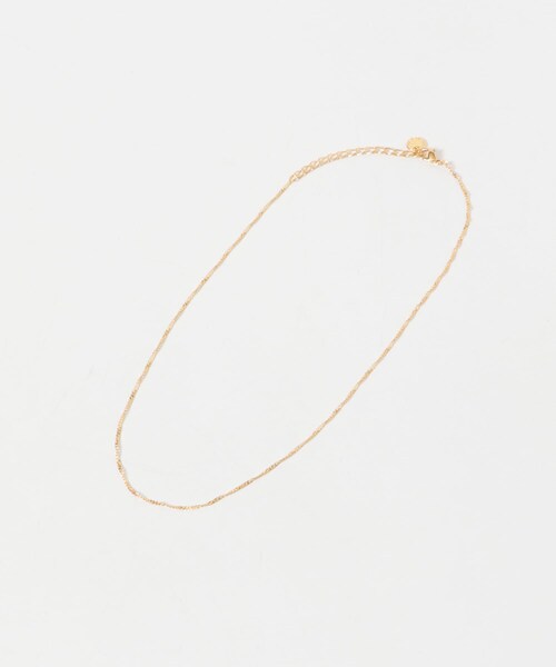 URBAN RESEARCH DOORS（アーバンリサーチドアーズ）の「ツイストチェーンショートネックレス（ネックレス・レディース・GOLD/SILVER・one）」の13枚目の写真