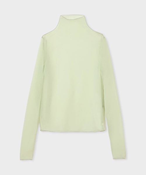 ROPE'（ロペ）の「【near.nippon（ニアー ニッポン）】SHEER HIGH NECK TOPS｜トップス（その他トップス・レディース・モスグリーン/ブラック・F）」の21枚目の写真