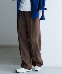 nissen | タックワイドスラックス【大きいサイズ有】(パンツ)