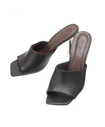 RESEXXY | スクエアトゥピンヒールサンダル(サンダル)