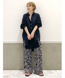 Ungrid | シアーフラワーラフパンツ(その他パンツ)