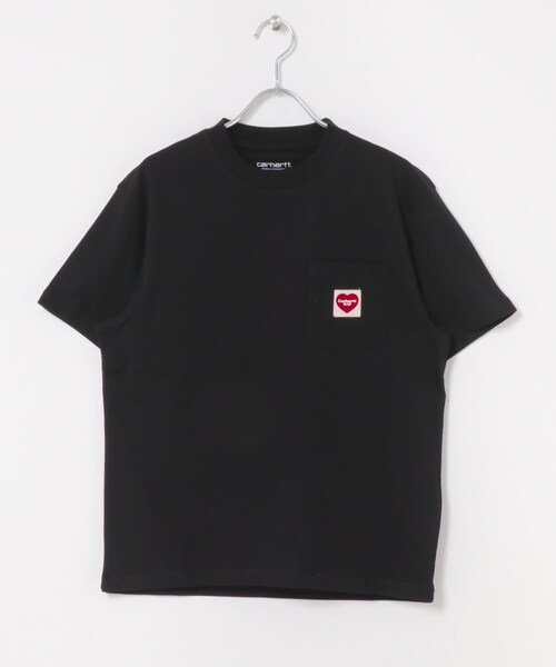 URBAN RESEARCH Sonny Label（アーバンリサーチサニーレーベル）の「CARHARTT　SHORT-SLEEVE POCKET HEART T-SHIRTS（Tシャツ/カットソー・レディース・BLACK/WHITE/COZY BLUE・S/M）」の10枚目の写真