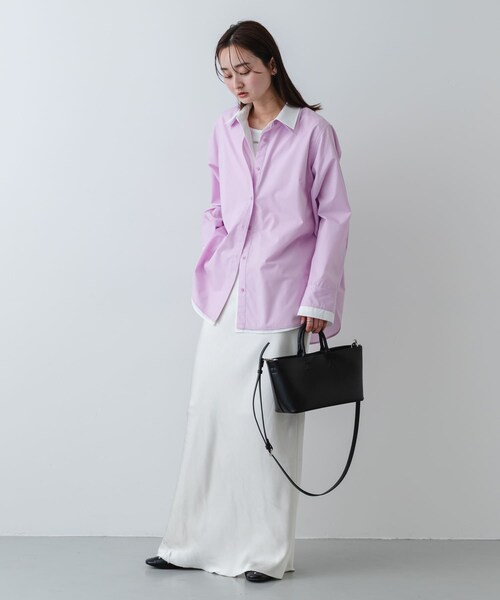 SENSE OF PLACE by URBAN RESEARCH（センスオブプレイスバイアーバンリサーチ）の「ボックストートバッグ（トートバッグ・レディース・IVORY/BLACK/L.BLUE・One）」の20枚目の写真
