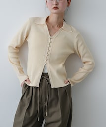 SENSE OF PLACE by URBAN RESEARCH | 『洗濯可』メタルボタンエリツキコンパクトカーディガン(カーディガン/ボレロ)