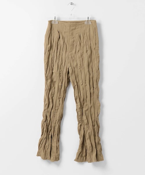 LAATO（ラート）の「WRINKLES SLIT PANTS（その他パンツ・レディース・インク/キャラメル・36/38）」の2枚目の写真