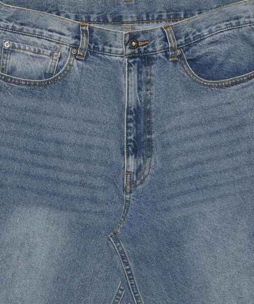 URBAN RESEARCH（アーバンリサーチ）の「LOTTO　SUMMER BAGGY DENIM PANTS（デニムパンツ・メンズ・BLACK/INDIGO・M/L/XL）」の12枚目の写真