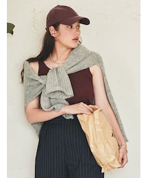 Ungrid | ランダムテレコタンクトップ(Tシャツ/カットソー)