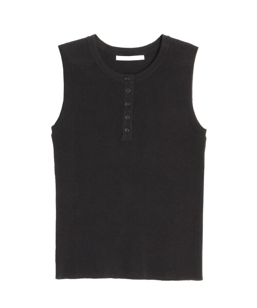 ELENDEEK（エレンディーク）の「HENRY NECK RIB KT（ニット/セーター・レディース・オフホワイト/ブラック/ピンク/ブラウン/ブルー/ミックス・F）」の5枚目の写真