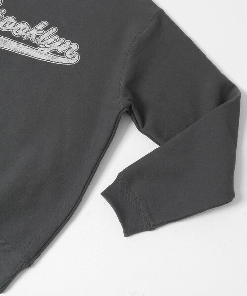URBAN RESEARCH Sonny Label（アーバンリサーチサニーレーベル）の「裏起毛プリントスウェットプルオーバー（スウェット・メンズ・オフ/チャコール/ブラウン・M/L）」の10枚目の写真