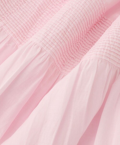 ADAM ET ROPE'(アダムエロペ)の「【AAYUSHI for ADAM ET ROPE'】別注Cotton voile long dress(ワンピース・レディース・ブラック/ブルー/ピンク・F)」の22枚目の写真