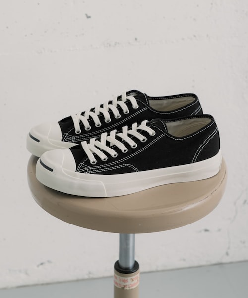 SENSE OF PLACE by URBAN RESEARCH（センスオブプレイスバイアーバンリサーチ）の「Converse　JACK PURCELL CL（スニーカー・メンズ・WHITE/BLACK・26/27/28）」の21枚目の写真