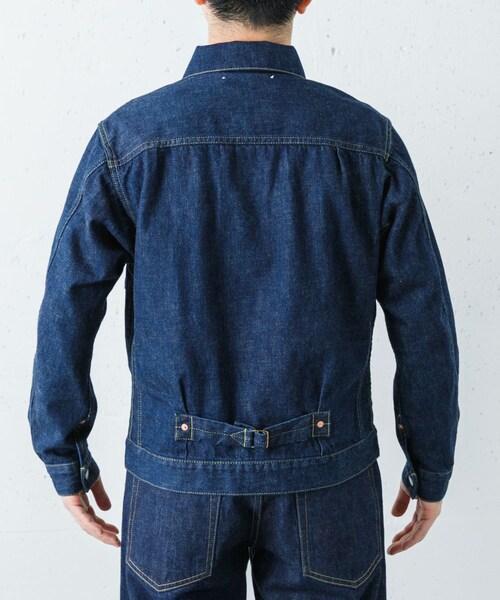 URBAN RESEARCH（アーバンリサーチ）の「Scye　SELVEDGE DENIM JACKET T-1（デニムジャケット・メンズ・インディゴ・36/38/40）」の5枚目の写真