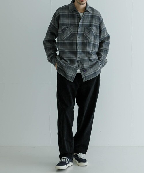 URBAN RESEARCH（アーバンリサーチ）の「THE NORTH FACE PURPLE LABEL　WideTaperedFieldPants（その他パンツ・メンズ・Black(K)・32/34）」の4枚目の写真