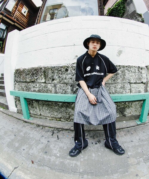 SENSE OF PLACE by URBAN RESEARCH(センスオブプレイスバイアーバンリサーチ)の「『別注』SHUHEI KOKI×SENSE OF PLACE ゲームシャツ(Tシャツ/カットソー・メンズ・BLACK/L.BLUE/NAVY・M/L)」の20枚目の写真
