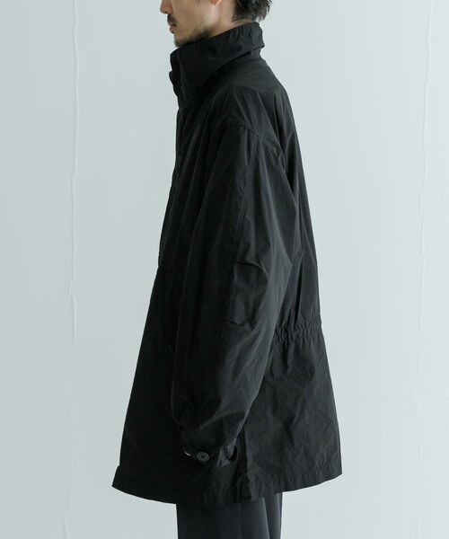 URBAN RESEARCH(アーバンリサーチ)の「ATON AIR WEATHER SHORT MODS COAT(モッズコート・メンズ・004 C.GRY/005 BLK・4/6)」の5枚目の写真
