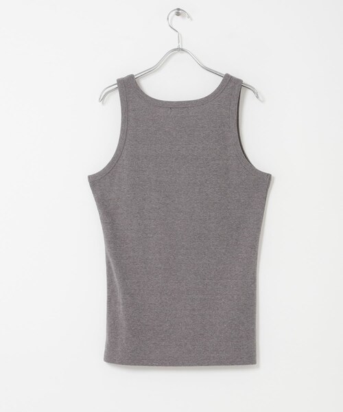 ITEMS URBANRESEARCH(アイテムズ アーバンリサーチ)の「接触冷感リブタンクトップ(タンクトップ・メンズ・D.GRAY/BLACK/GRAY/WHITE・M/L)」の14枚目の写真
