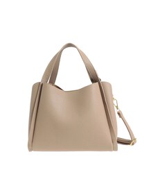 センターファスナー合皮バッグ